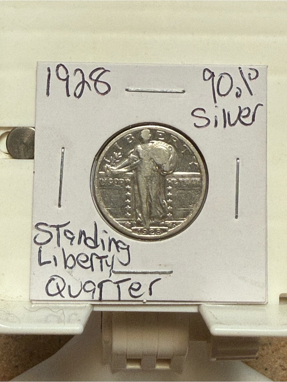 WN11 - 1928 Standing Liberty Quarter (90% Silver)